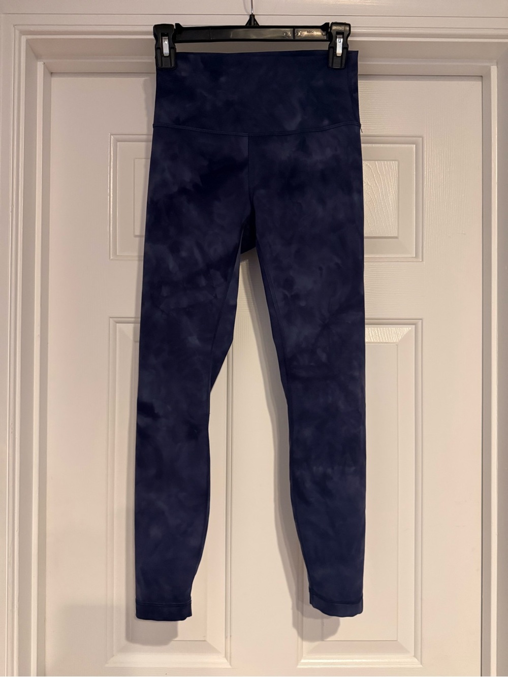lululemon athletica Navy Blue Tie Dye Performance Leggings